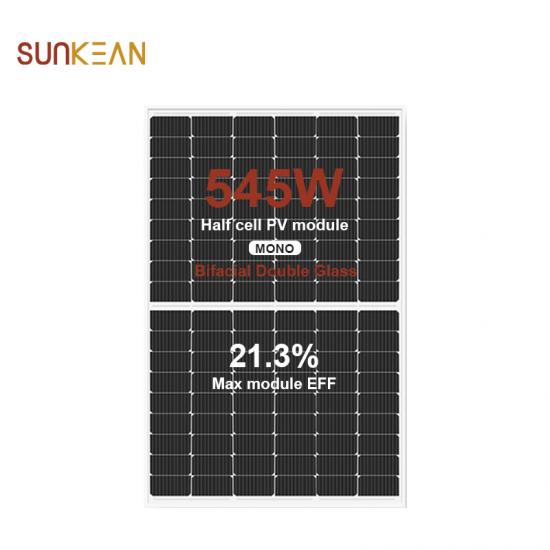 Panel solar bifacial 210 545W
