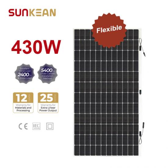 430W flexible solar panel