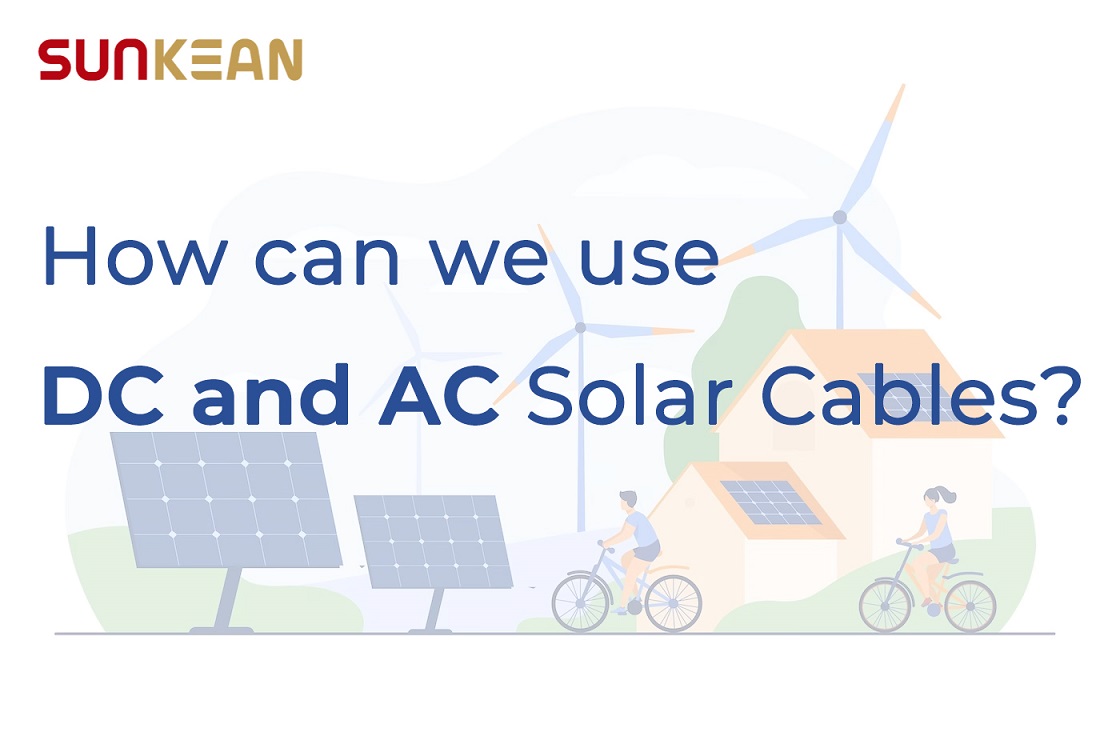 ¿Cómo podemos utilizar cables solares CC y CA?
        