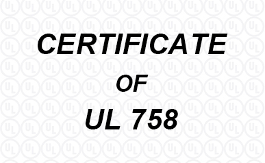  SUNKEAN obtuvo el ul758 Certificación de productos estándar
