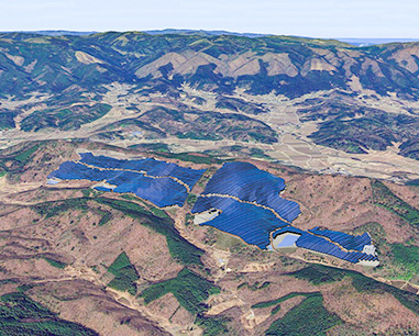  Pacifico energía Iwaki Mega proyecto solar (42,3MW) en Japón