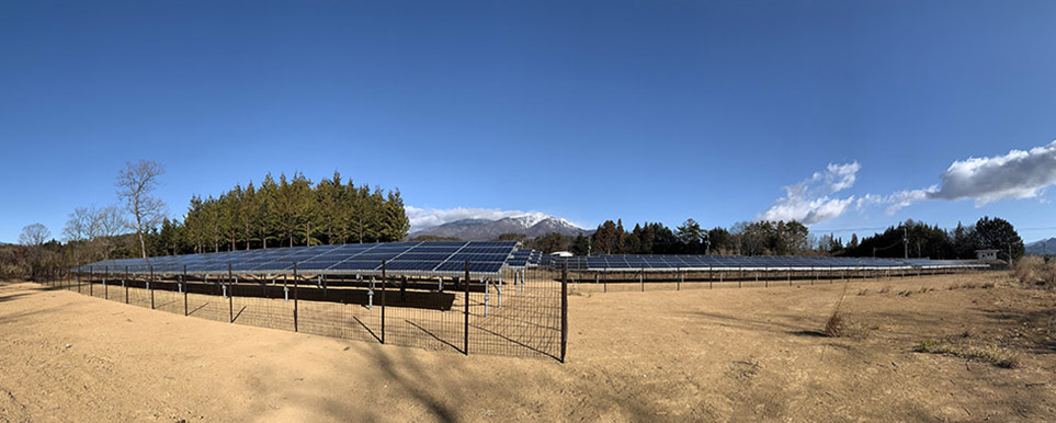  49,5 kw Yamanashi-ken central solar en japón 2019 